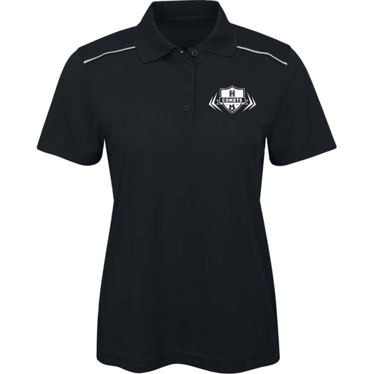 Comet Girls Soccer - Womens Radiant Pique Polo