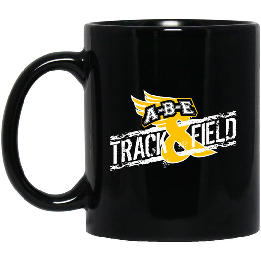 A-B-E Track & Field - 11oz Black Mug