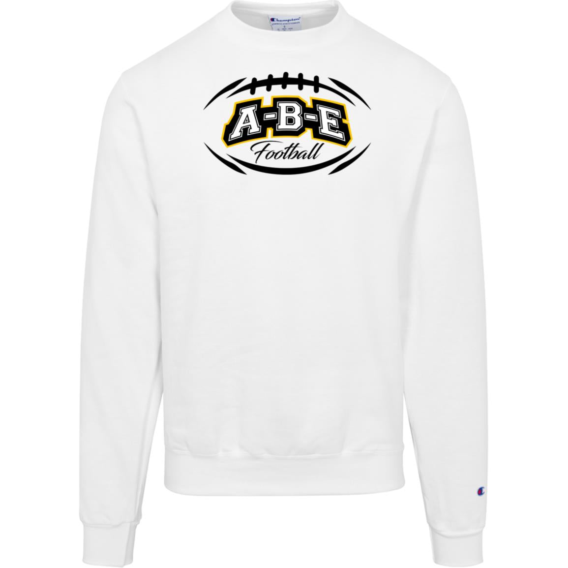 A-B-E Football - Champion Mens Powerblend Crewneck Sweatshirt