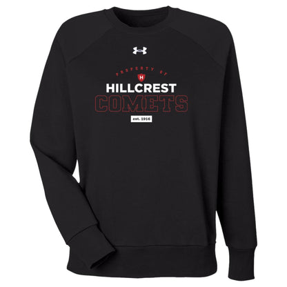 Hillcrest Comets - Under Armour Womens Rival Fleece Sweatshirt