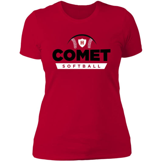 Comet Softball - Ladies' Boyfriend T-Shirt