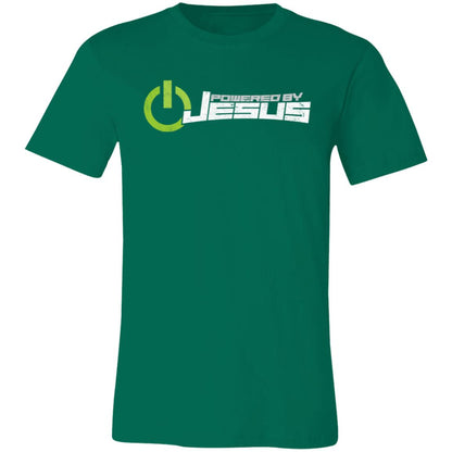 Powered by Jesus - Unisex Jersey Short-Sleeve T-Shirt