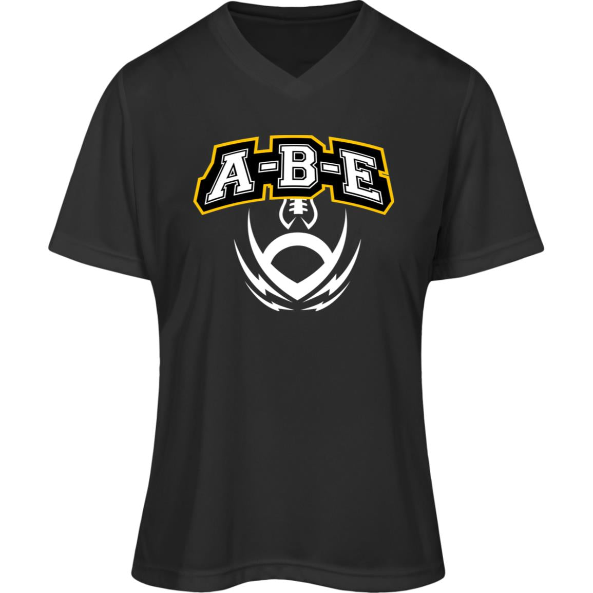 A-B-E Football - Womens Zone Tee