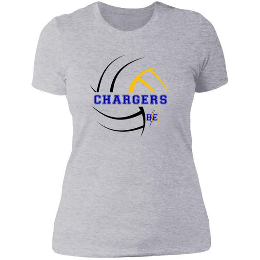 Chargers Volleyball - Ladies' Boyfriend T-Shirt