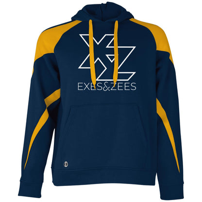 Exes & Zees - Athletic Colorblock Fleece Hoodie