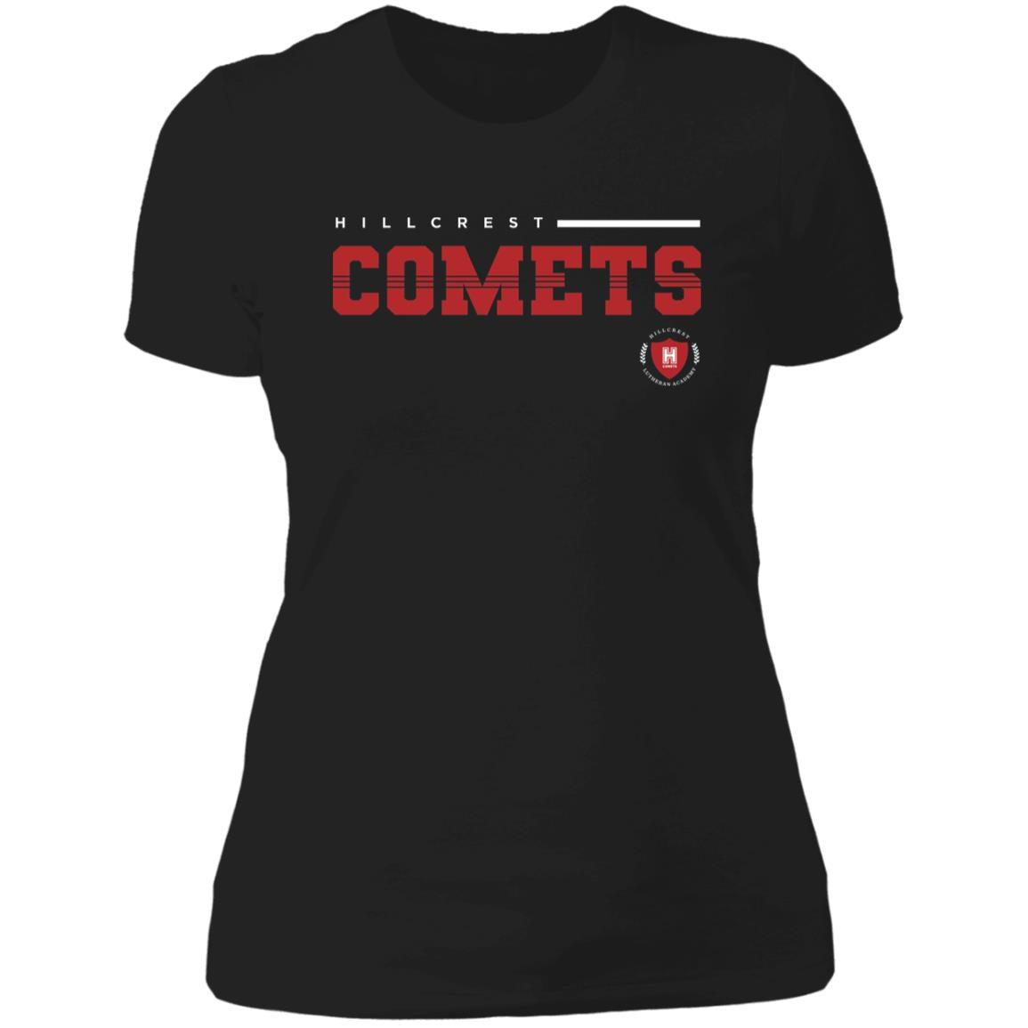 Hillcrest Comets - Ladies' Boyfriend T-Shirt