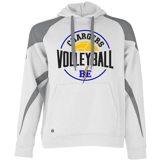 Chargers Volleyball - Athletic Colorblock Fleece Hoodie