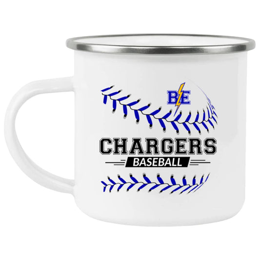 Chargers Baseball - Enamel Camping Mug