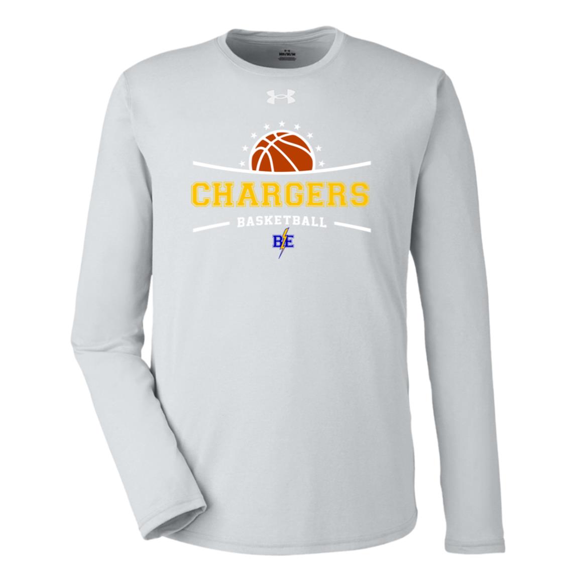 Chargers Basketball - Under Armour Team Tech Long Sleeve Tee