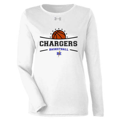 Chargers Basketball - Under Armour Womens Team Tech Long Sleeve Tee