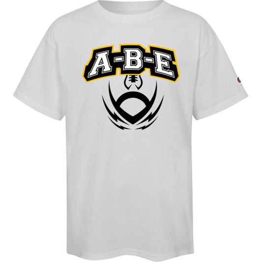 A-B-E Football - Champion Kids Short Sleeve Tee