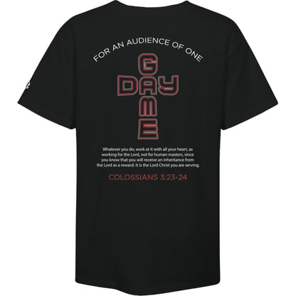 Comet Football Game Day - Champion Kids Short Sleeve Tee