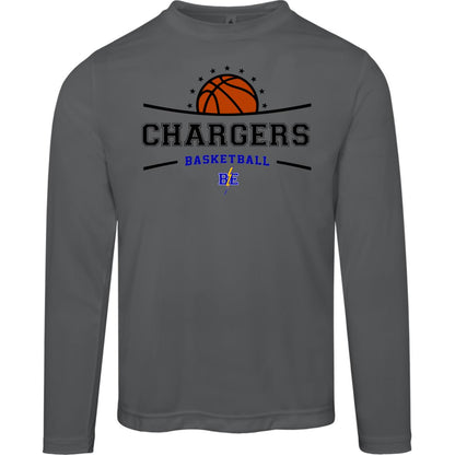 Chargers Basketball - Mens Zone Long Sleeve Tee