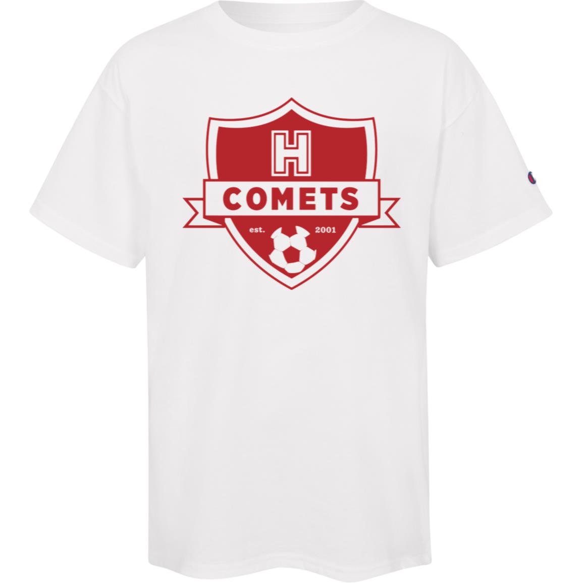 Comet Boys Soccer - Champion Kids Short Sleeve Tee