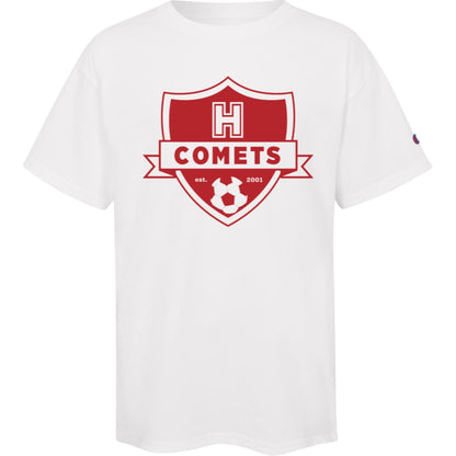 Comet Boys Soccer - Champion Kids Short Sleeve Tee