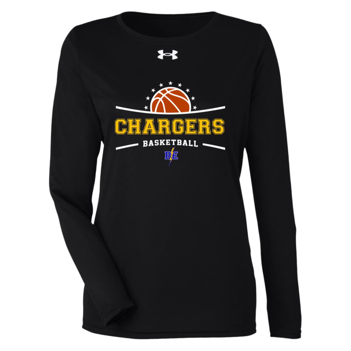 Chargers Basketball - Under Armour Womens Team Tech Long Sleeve Tee