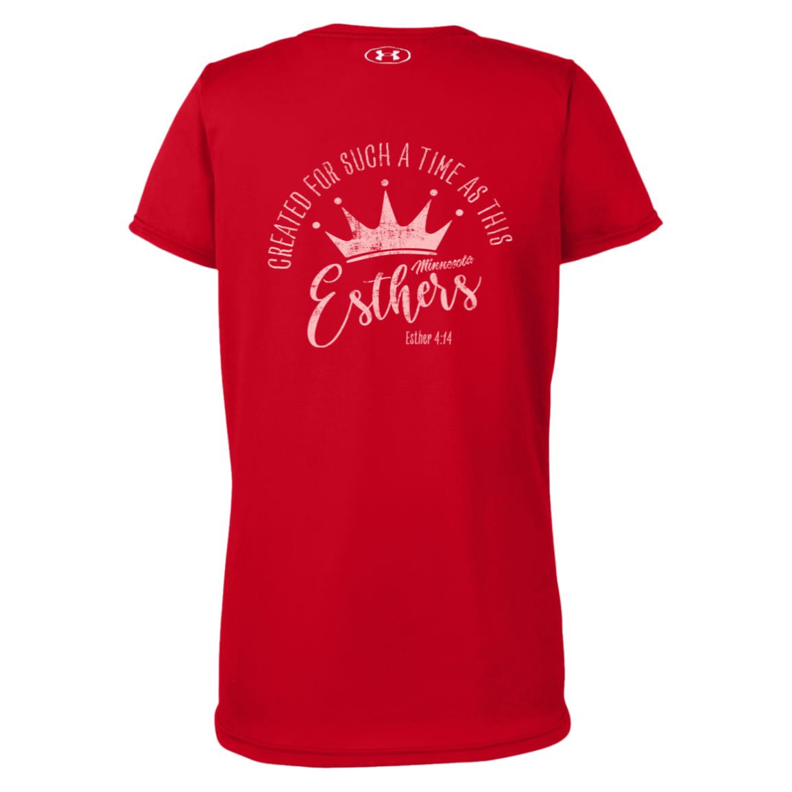 MN Esthers - Under Armour Womens Team Tech Tee