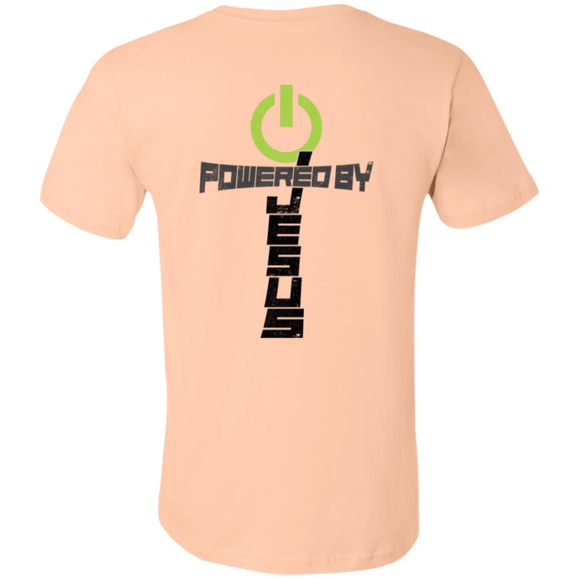 Powered by Jesus - Unisex Jersey Short-Sleeve T-Shirt