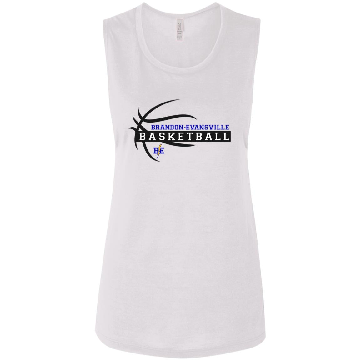 Chargers Basketball - Ladies' Flowy Muscle Tank