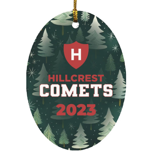 Comets 2023 - Oval Ornament