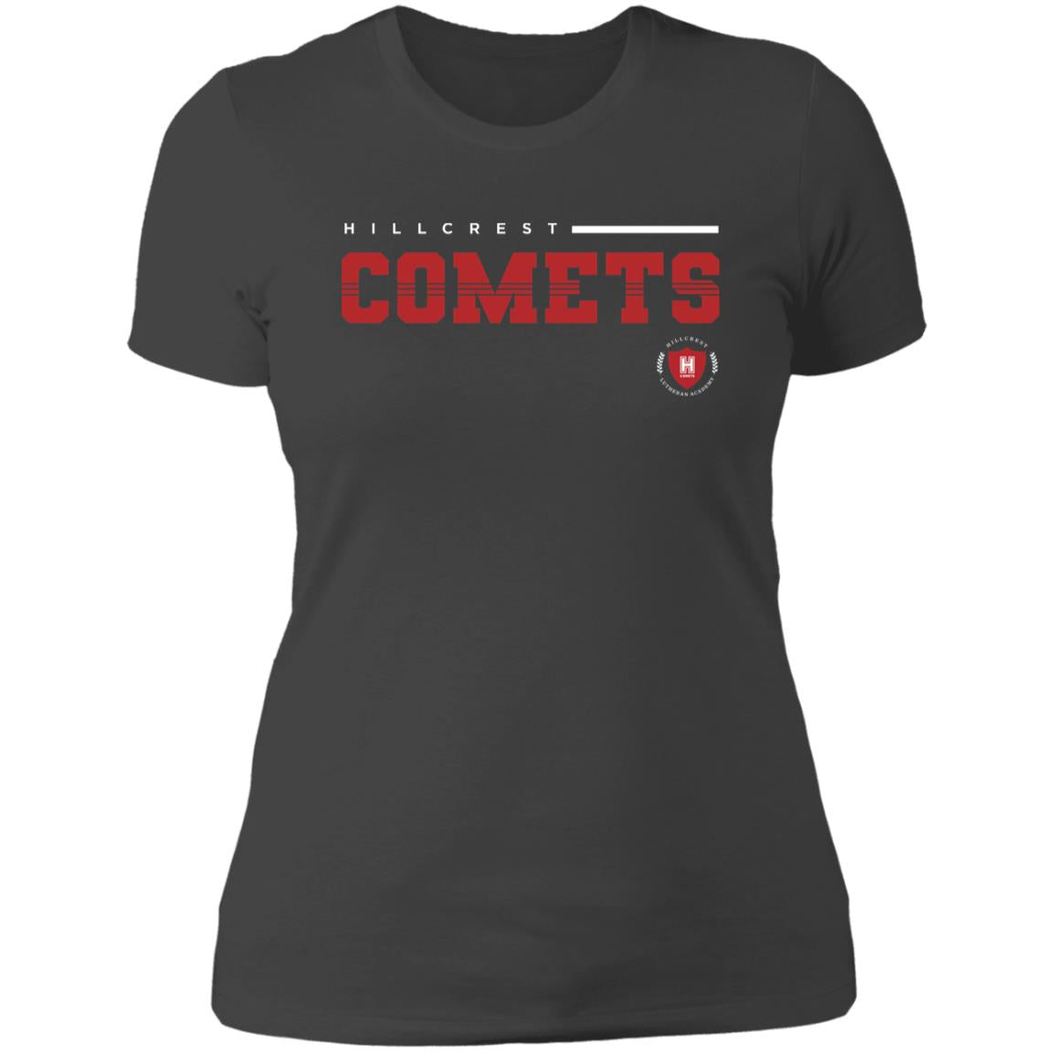 Hillcrest Comets - Ladies' Boyfriend T-Shirt