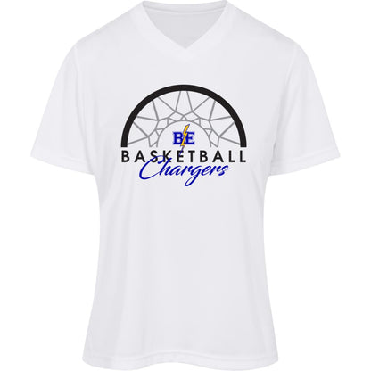 Chargers Basketball - Womens Zone Tee