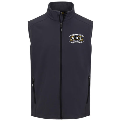 A-B-E Football - Mens Cruise Two-Layer Fleece Bonded Soft Shell Vest