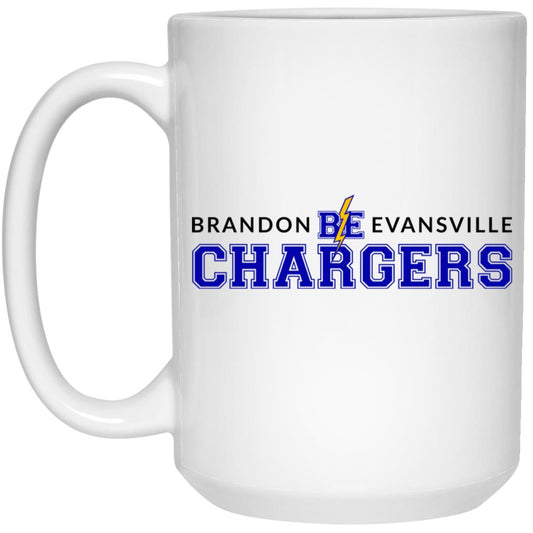 Chargers - 15oz White Mug