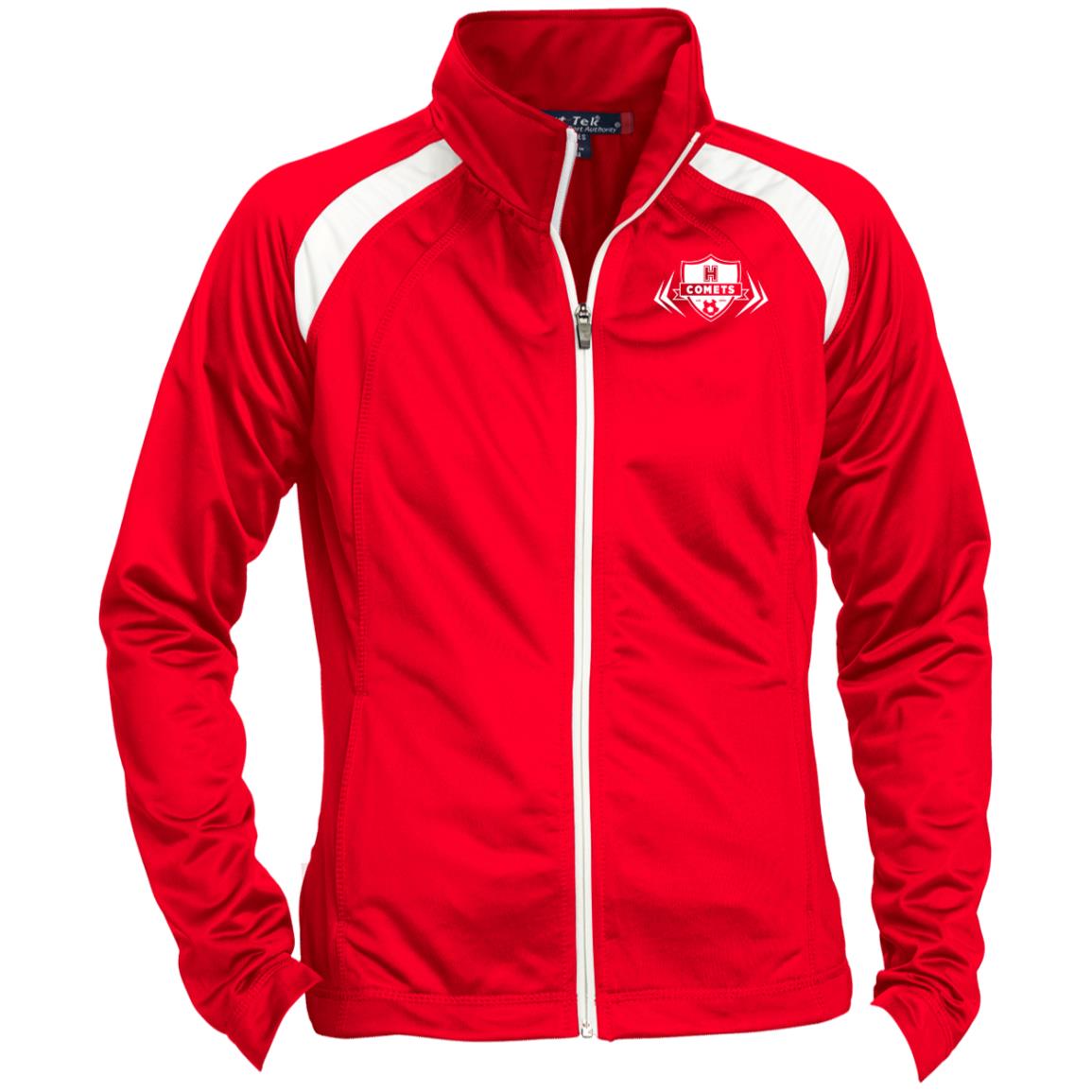 Comet Girls Soccer - Ladies' Raglan Sleeve Warmup Jacket