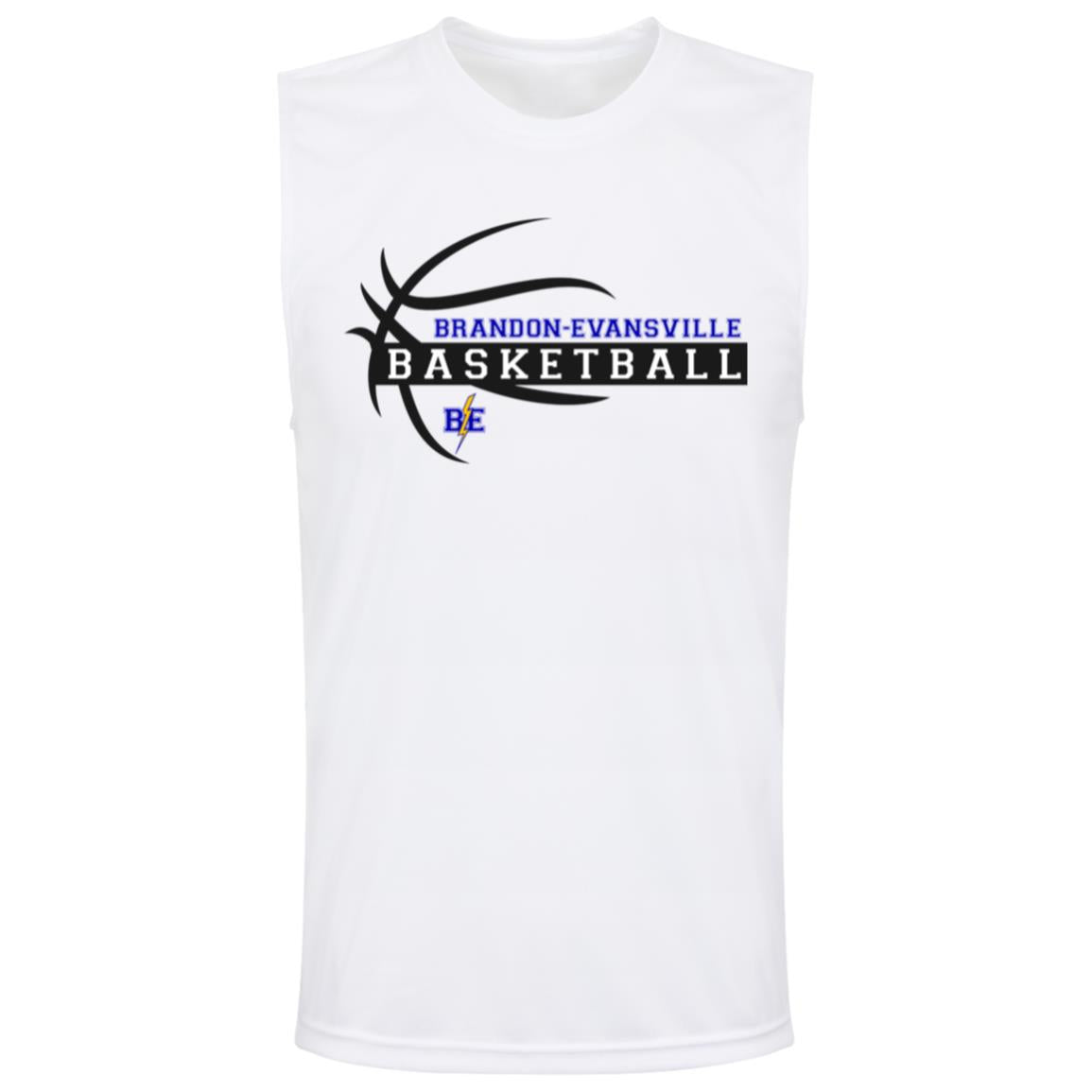 Chargers Basketball - Mens Zone Muscle Tee