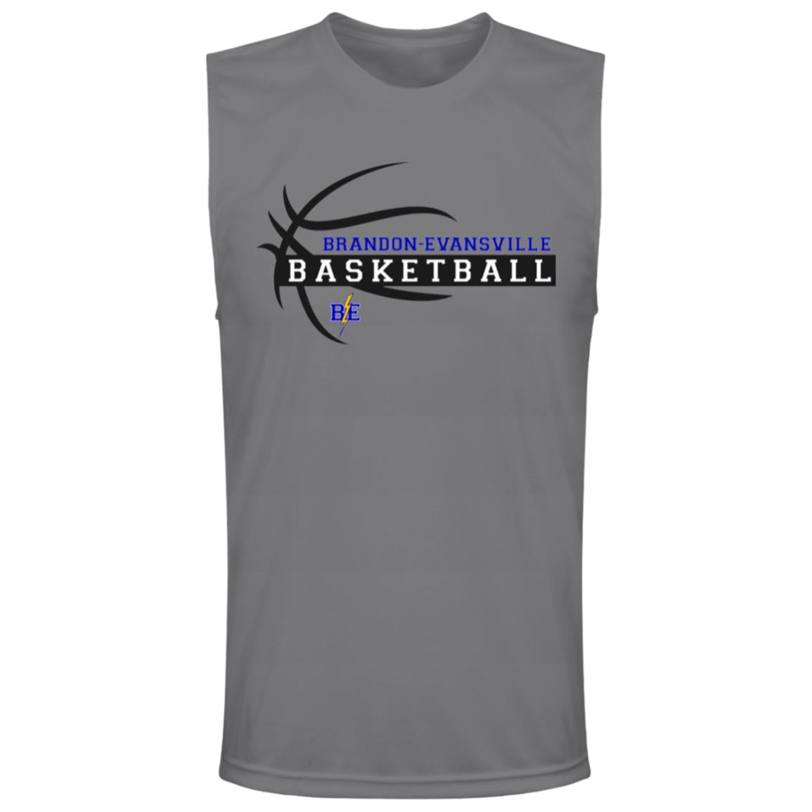 Chargers Basketball - Mens Zone Muscle Tee