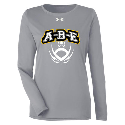 A-B-E Football - Under Armour Womens Team Tech Long Sleeve Tee