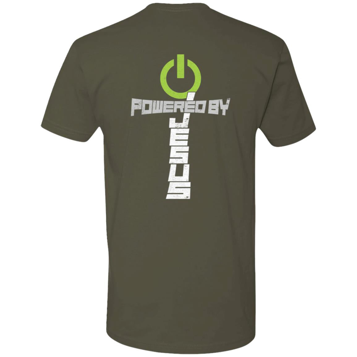 Powered by Jesus - Premium Short Sleeve T-Shirt