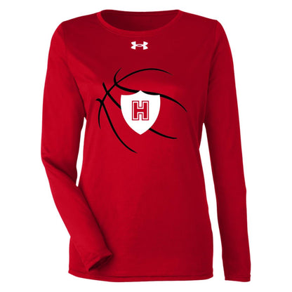 Comet Boys Basketball - Under Armour Womens Team Tech Long Sleeve Tee