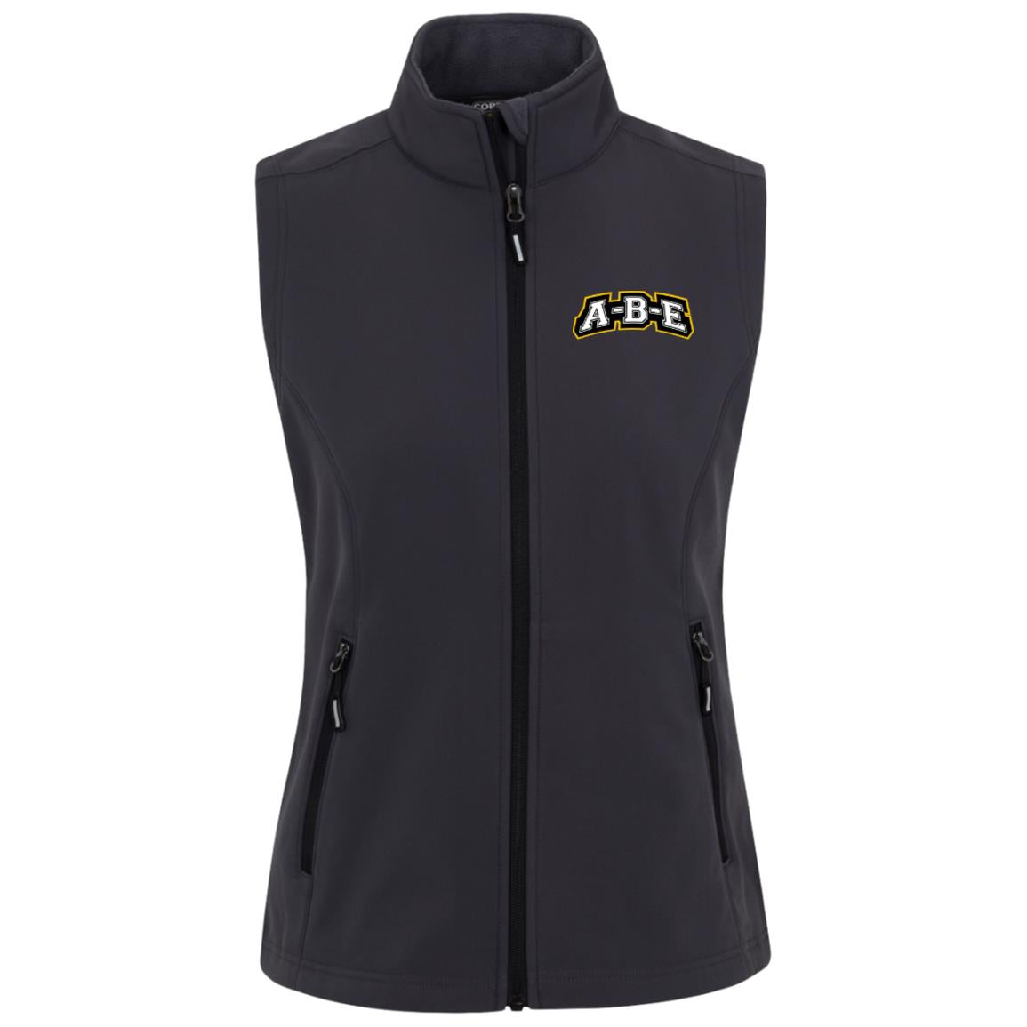 A-B-E - Womens Cruise Two-Layer Fleece Bonded Soft Shell Vest