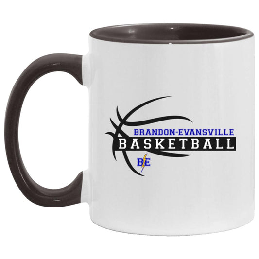 Chargers Basketball - 11oz Accent Mug