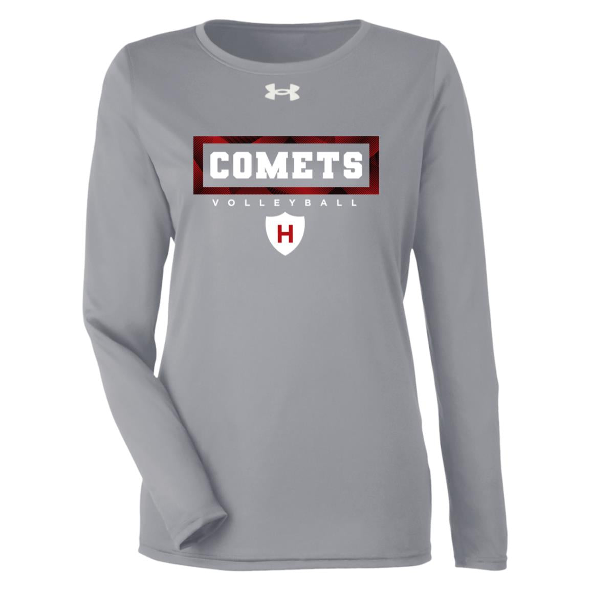 Comet Volleyball - Under Armour Womens Team Tech Long Sleeve Tee