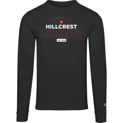 Hillcrest Comets - Champion Mens Long Sleeve Tee