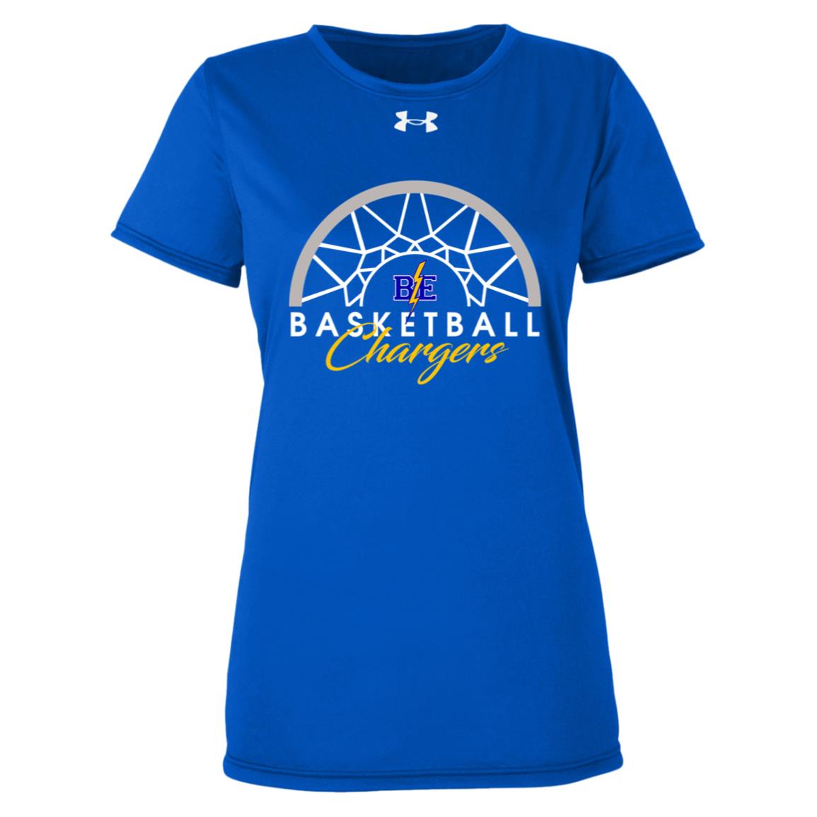 Chargers Basketball - Under Armour Womens Team Tech Tee