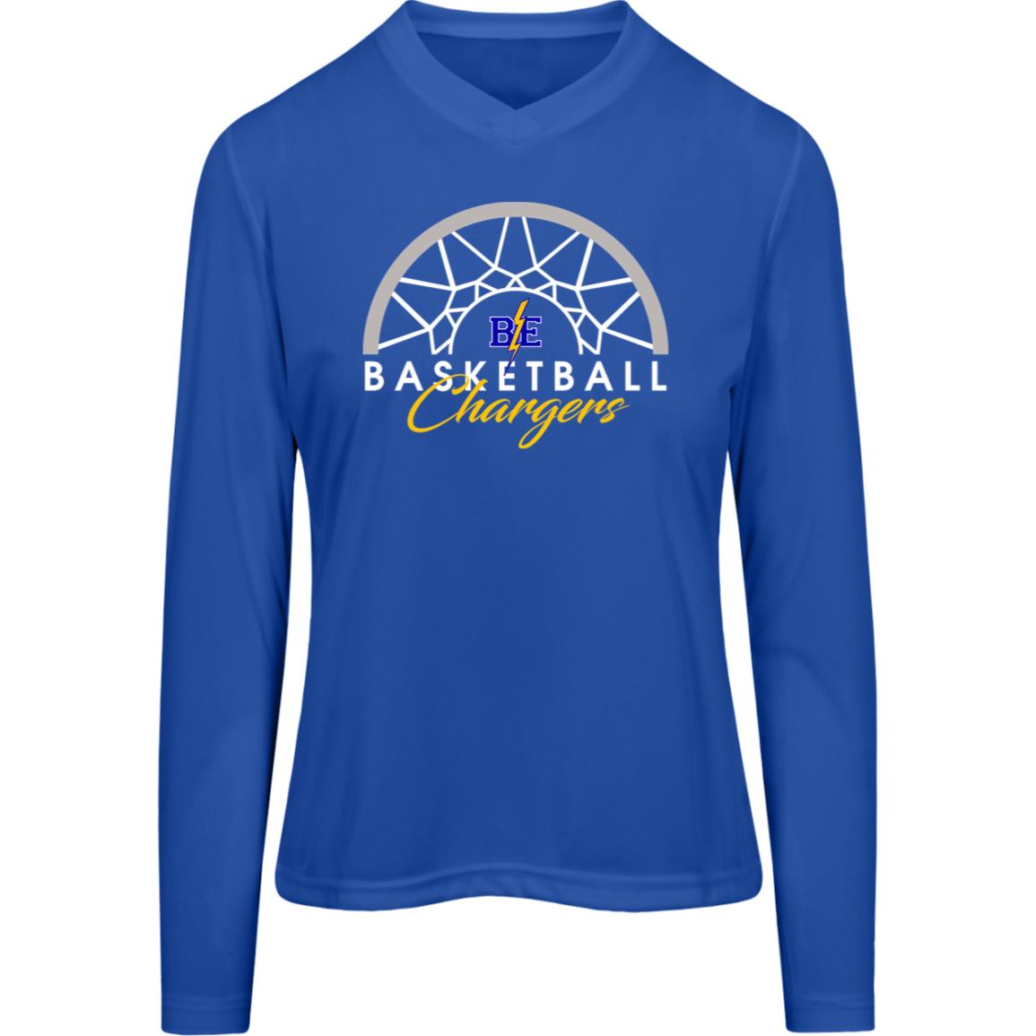 Chargers Basketball - Womens Zone Long Sleeve Tee