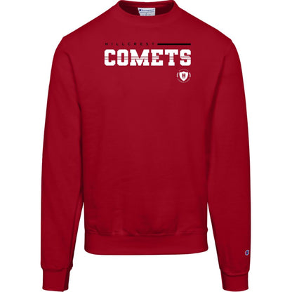 Hillcrest Comets - Champion Mens Powerblend Crewneck Sweatshirt