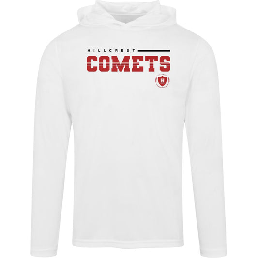 Hillcrest Comets - Mens Zone Hooded Tee