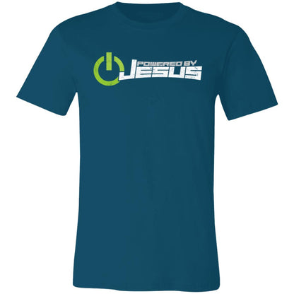 Powered by Jesus - Unisex Jersey Short-Sleeve T-Shirt