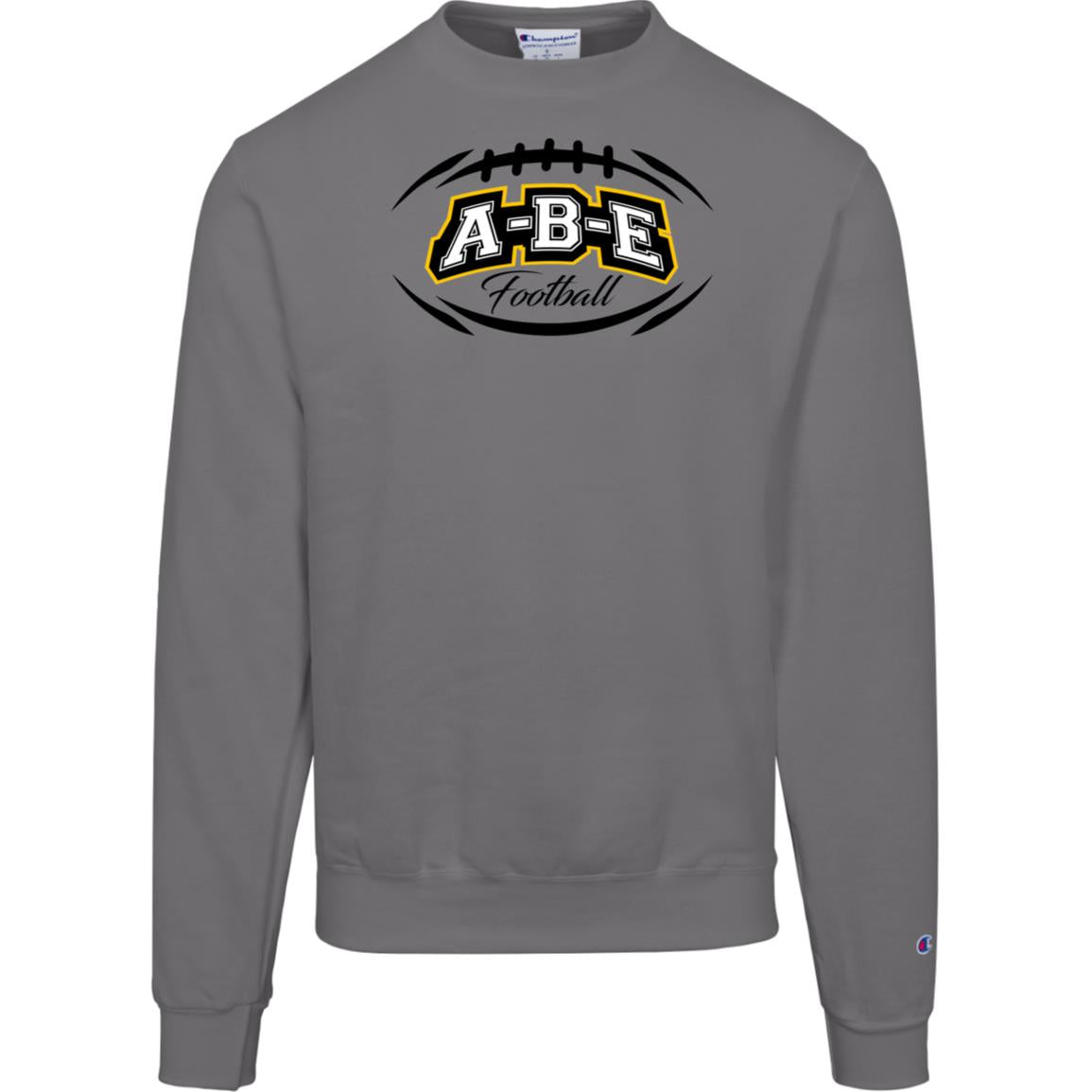 A-B-E Football - Champion Mens Powerblend Crewneck Sweatshirt