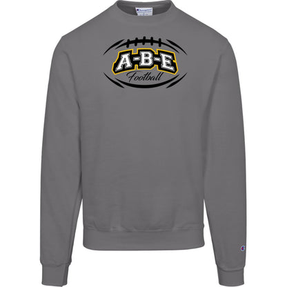 A-B-E Football - Champion Mens Powerblend Crewneck Sweatshirt