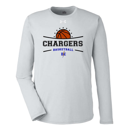 Chargers Basketball - Under Armour Team Tech Long Sleeve Tee