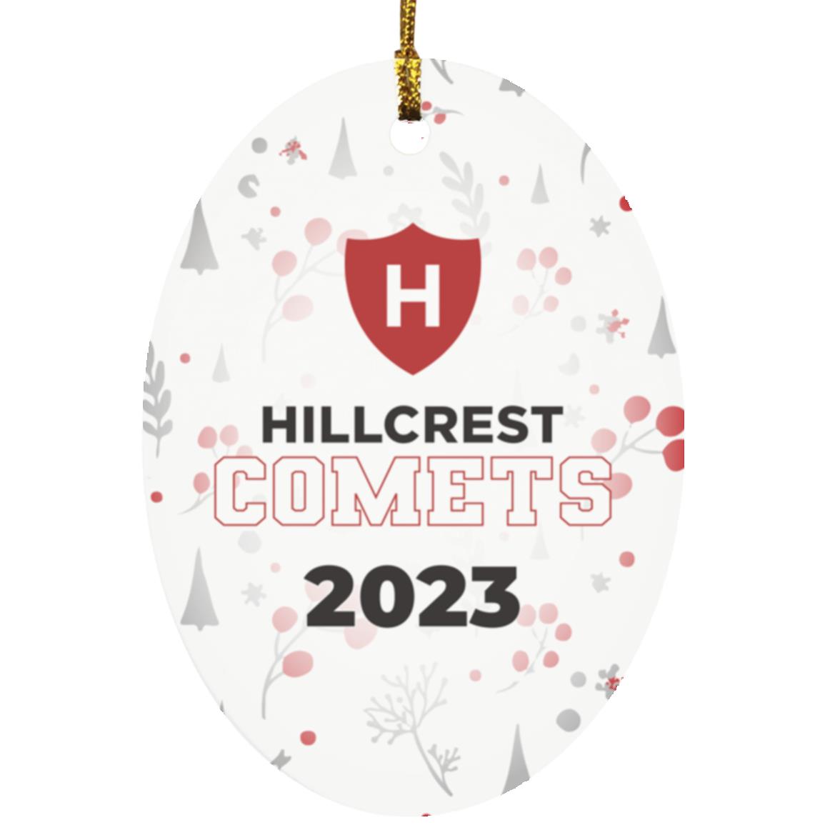 Comets 2023 - Oval Ornament