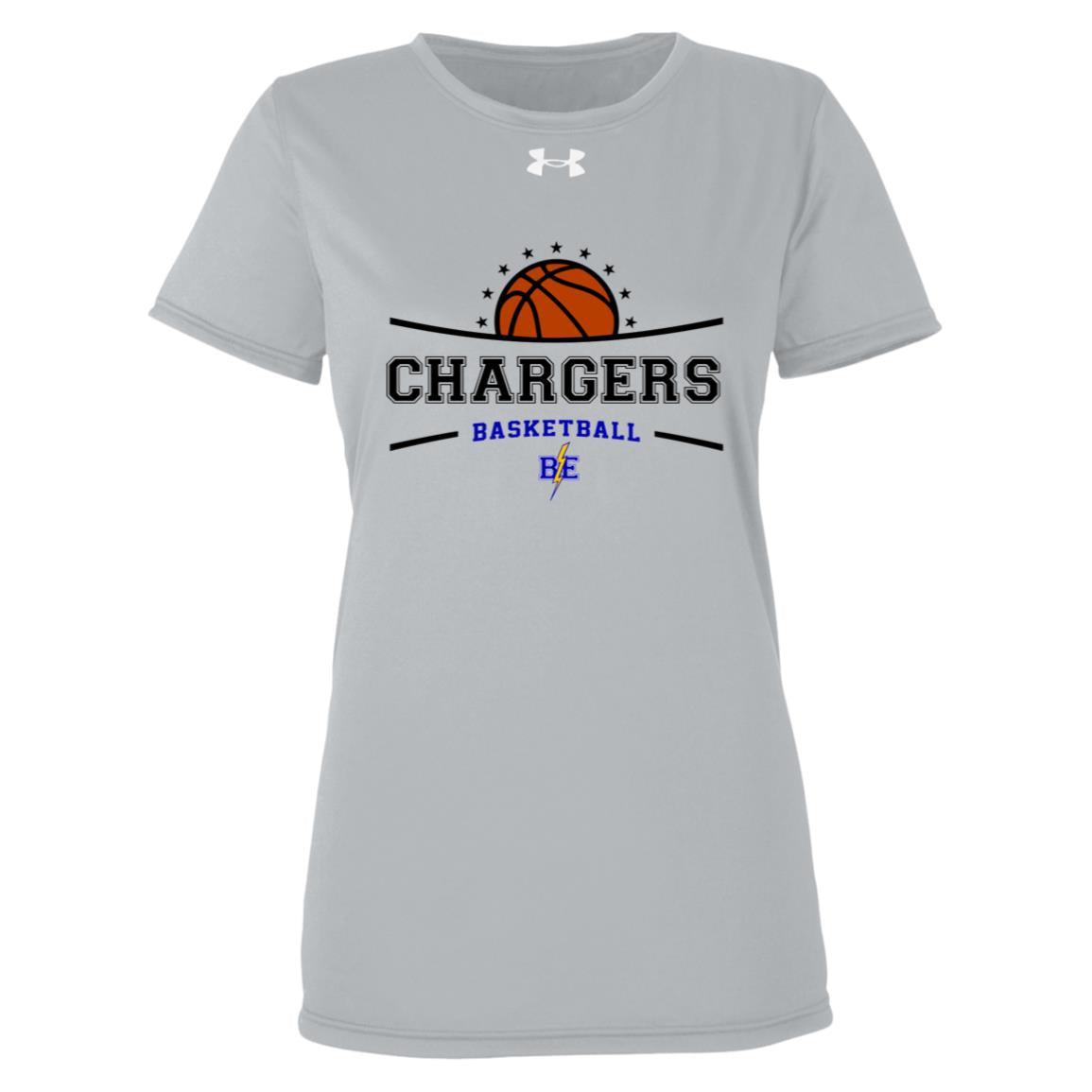 Chargers Basketball - Under Armour Womens Team Tech Tee