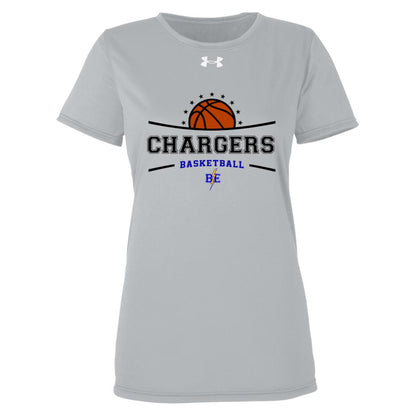 Chargers Basketball - Under Armour Womens Team Tech Tee