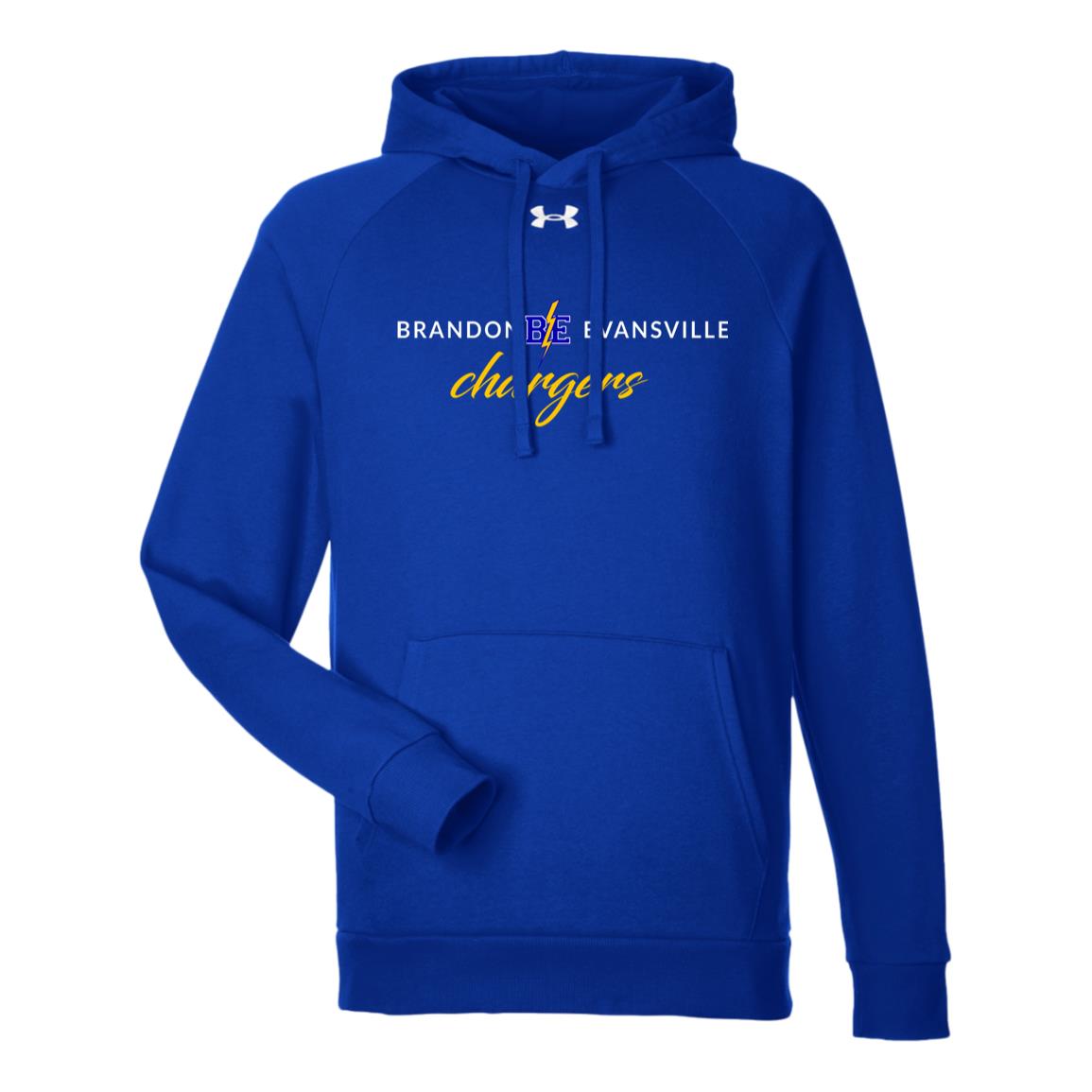 Chargers - Under Armour Mens Rival Fleece Hoodie